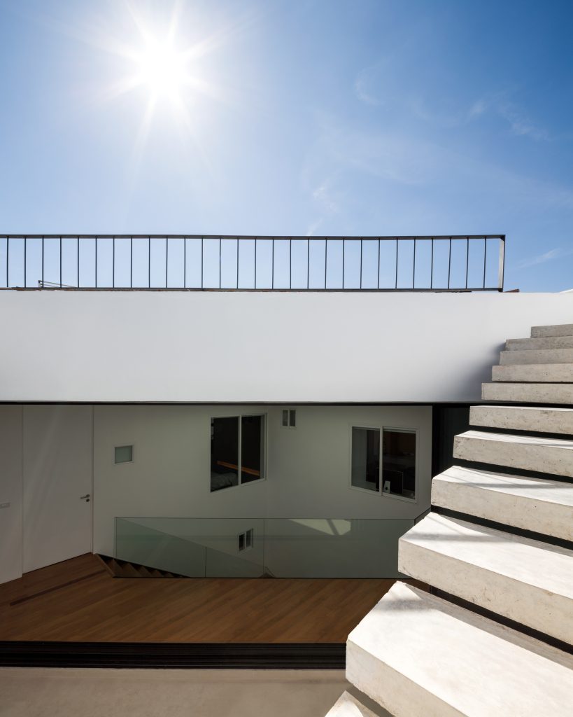 baan moom 07 stairs to rooftop